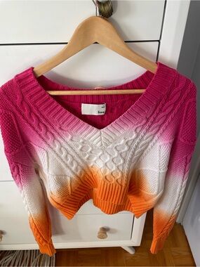 Aritzia Wilfred Free Mystic Cable Knit
Wool Blend Cropped Sweater